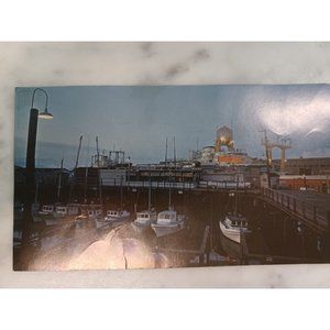 Vintage Post Card 1973 Scoma's Restaurant Pier 47
